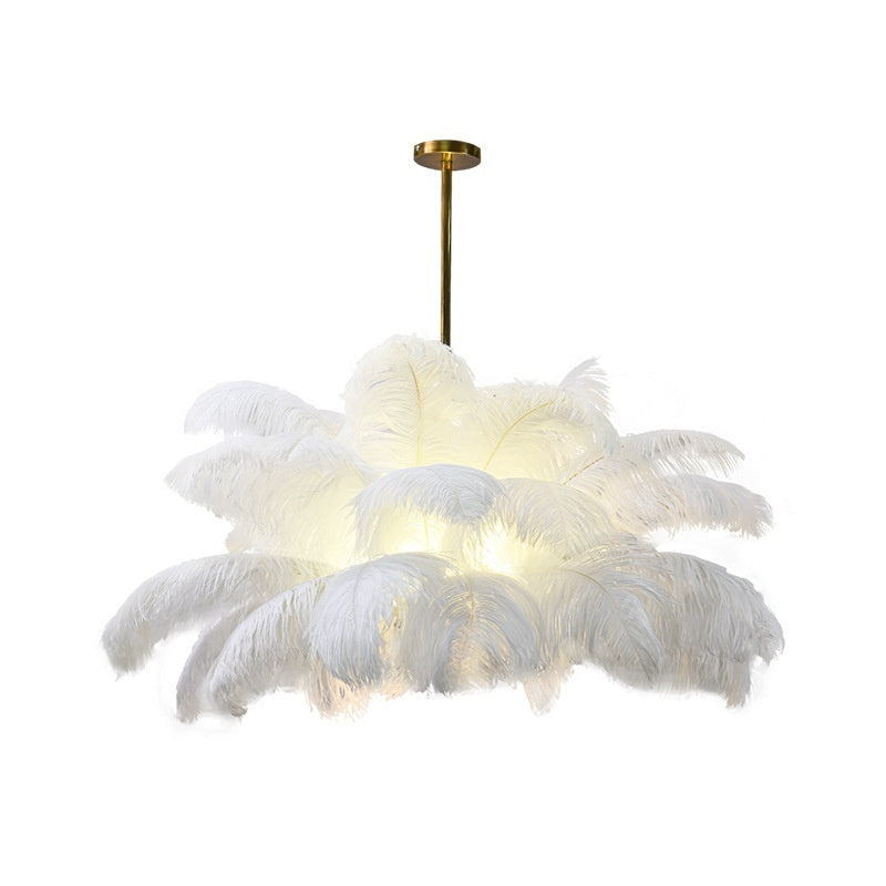 Modern Creative Feather Chandelier