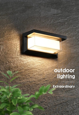 Outdoor Wall Lamp Waterproof Garden Wall Lamp