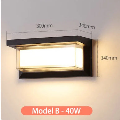 Outdoor Wall Lamp Waterproof Garden Wall Lamp