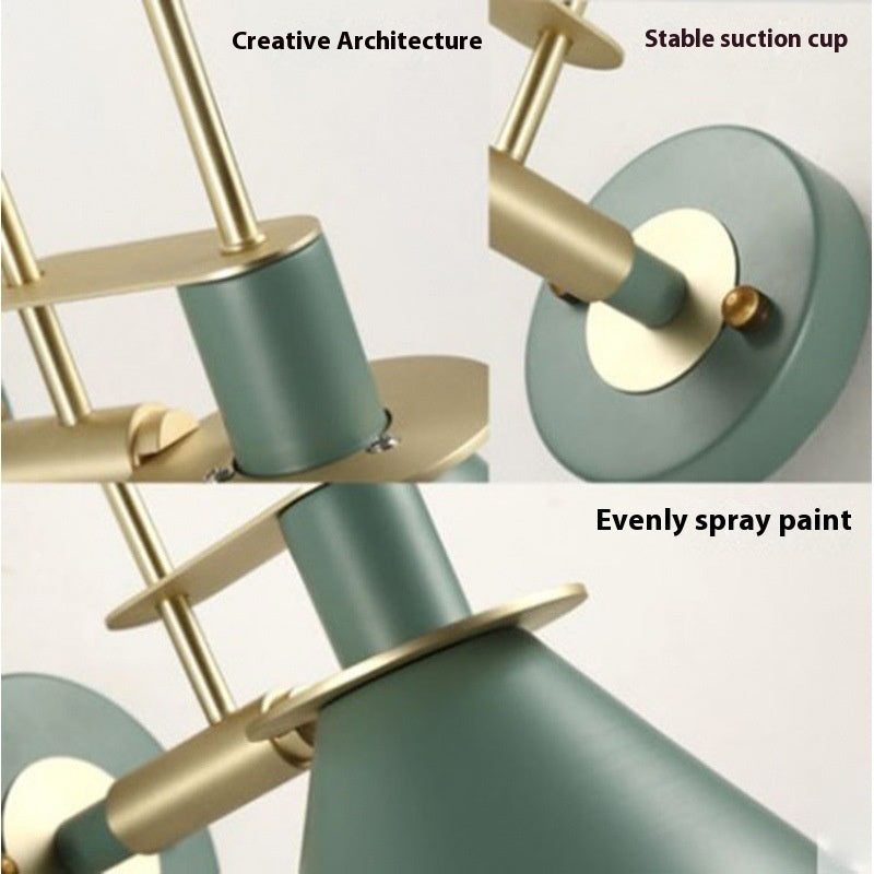 Bedside Wall Lamp Led Wall Lamp Modern Minimalist Stair Aisle Bedroom Light Engineering Wall Lamp