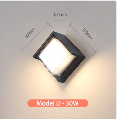 Outdoor Wall Lamp Waterproof Garden Wall Lamp