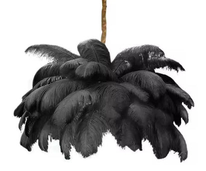 Modern Creative Feather Chandelier